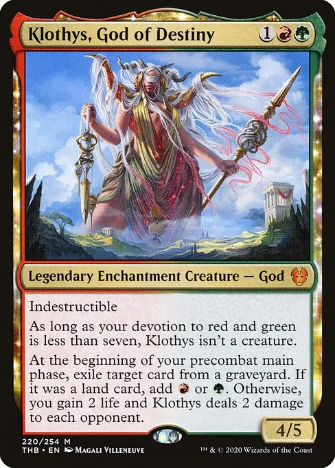 Klothys, God of Destiny · Theros Beyond Death 220/358