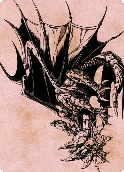 Ancient Copper Dragon // Ancient Copper Dragon · Battle for Baldur's Gate Art Series 52/81