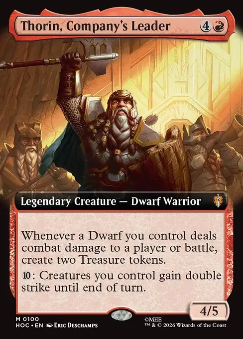 Thorin, Company's Leader · The Hobbit Commander 100/7