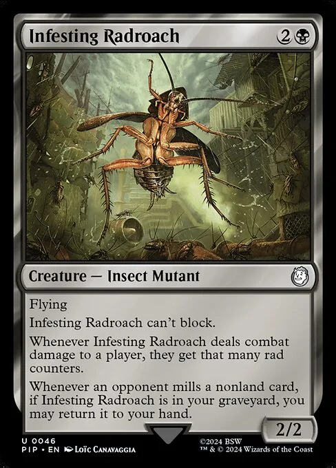 Infesting Radroach · Fallout 46/1068