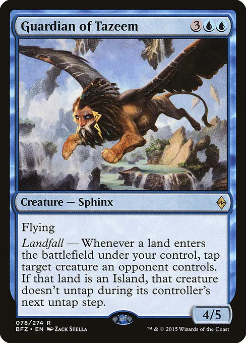 Guardian of Tazeem · Battle for Zendikar 78/299