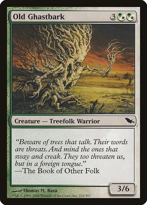 Old Ghastbark · Shadowmoor 232/302