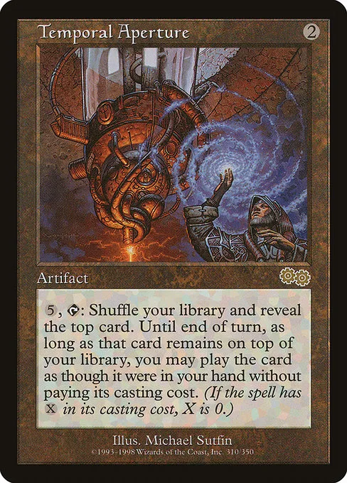 Temporal Aperture · Urza's Saga 310/357