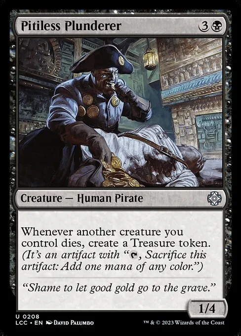 Pitiless Plunderer · The Lost Caverns of Ixalan Commander 208/370