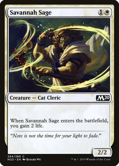 Savannah Sage · Core Set 2020 284/346