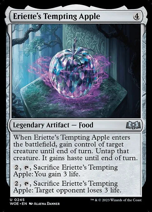 Eriette's Tempting Apple · Wilds of Eldraine 245/381