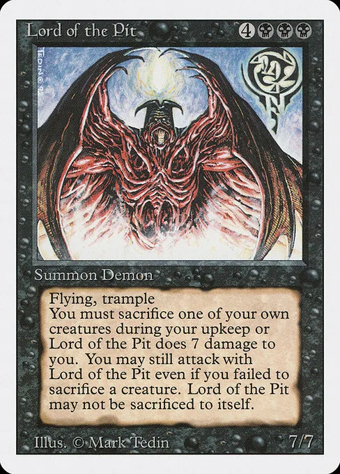 Lord of the Pit · Revised Edition 116/306