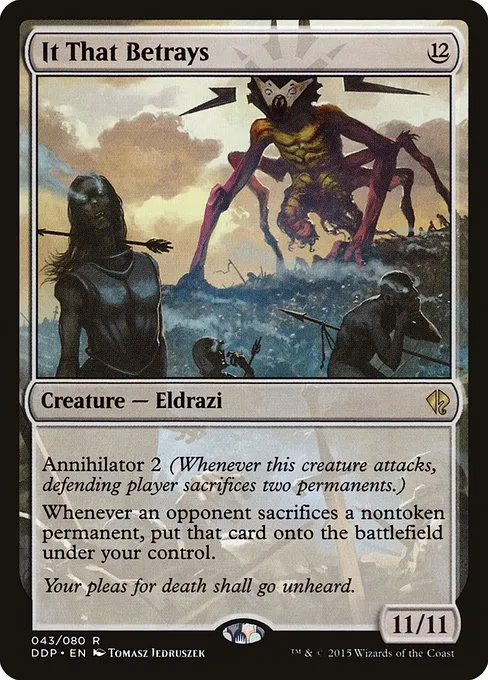 It That Betrays · Duel Decks: Zendikar vs. Eldrazi 43/80