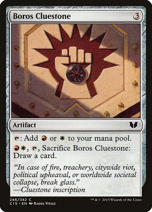 Boros Cluestone · Commander 2015 246/342