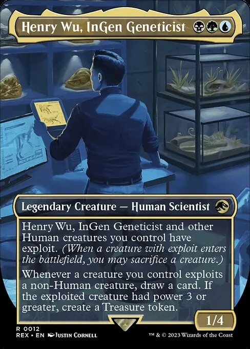 Henry Wu, InGen Geneticist · Jurassic World Collection 12/45