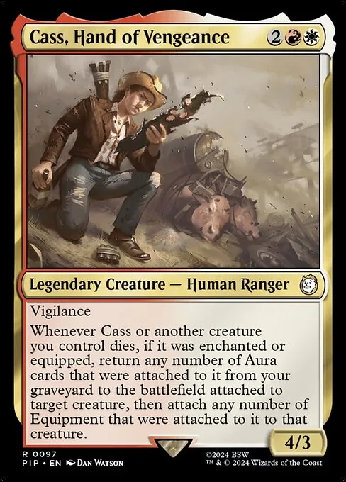 Cass, Hand of Vengeance · Fallout 97/1068