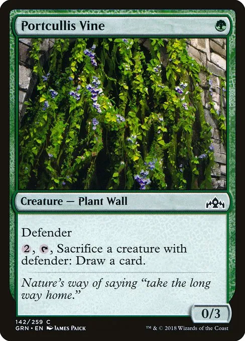 Portcullis Vine · Guilds of Ravnica 142/273