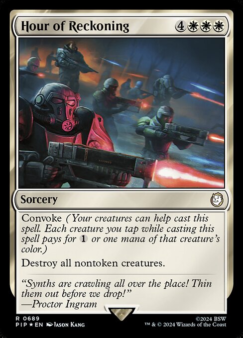Hour of Reckoning · Fallout 689/1068
