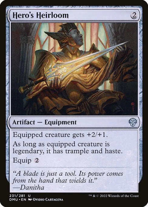 Hero's Heirloom · Dominaria United 231/453