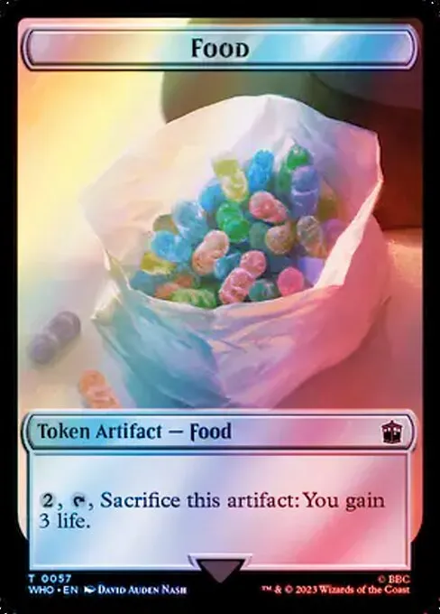 Food · Doctor Who Tokens 57/64