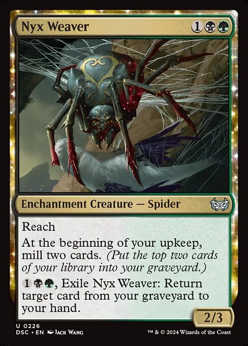 Nyx Weaver · Duskmourn: House of Horror Commander 226/373
