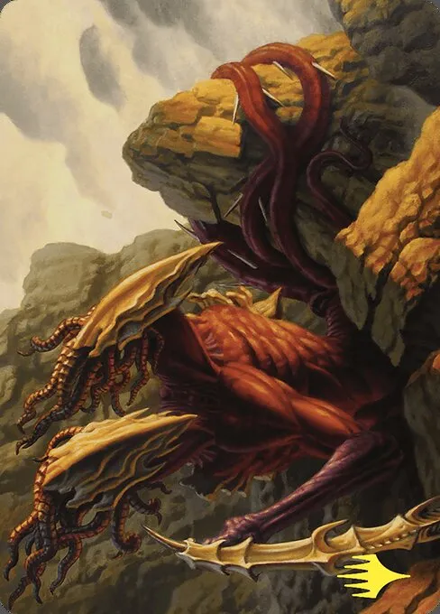 Two-Headed Sliver // Two-Headed Sliver · Commander Masters Art Series 79/81