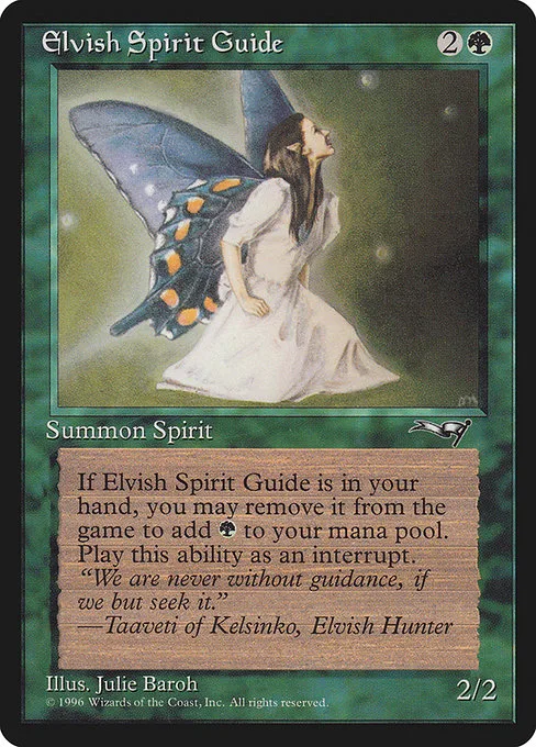 Elvish Spirit Guide · Alliances 89/199