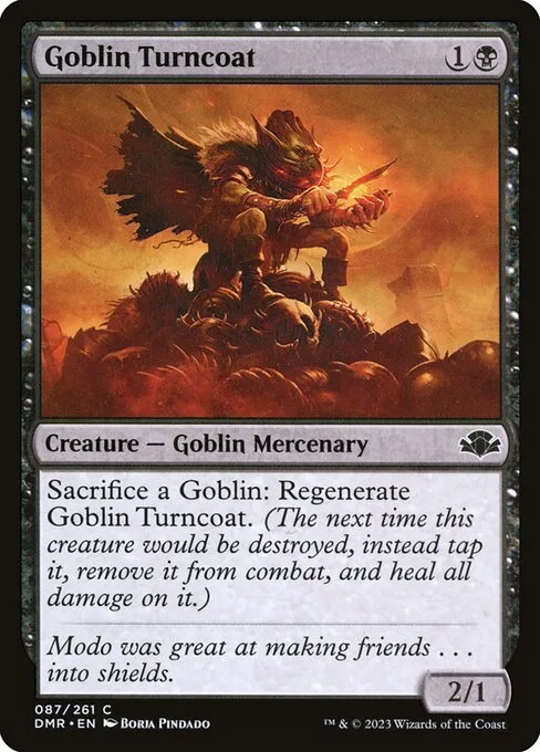 Goblin Turncoat · Dominaria Remastered 87/457