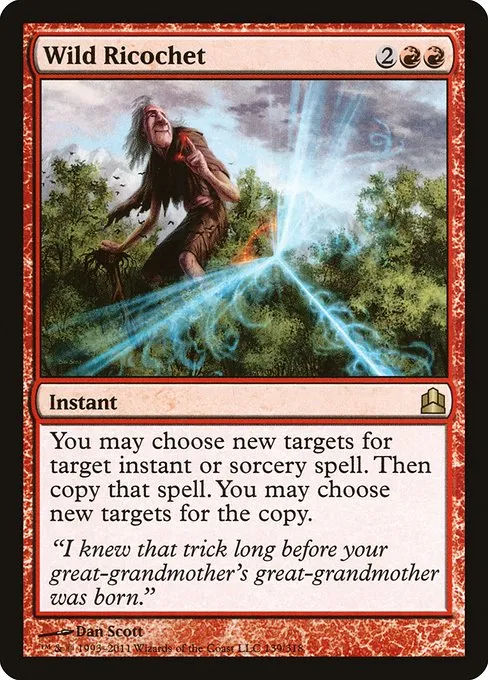 Wild Ricochet · Commander 2011 139/318