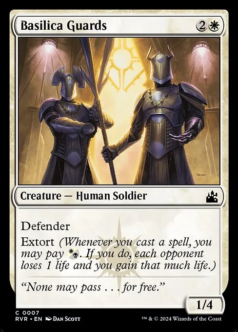 Basilica Guards · Ravnica Remastered 7/531
