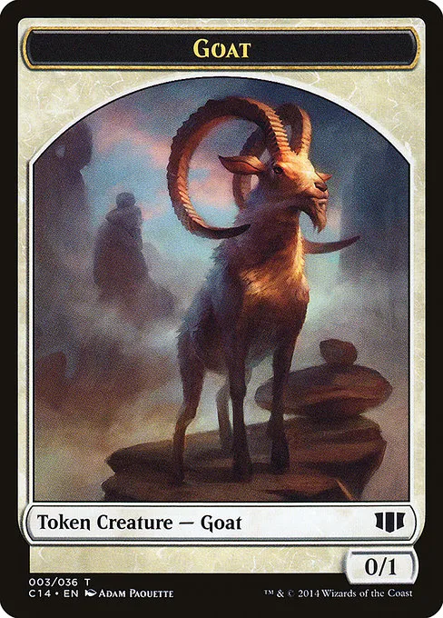 Goat · Commander 2014 Tokens 3/36