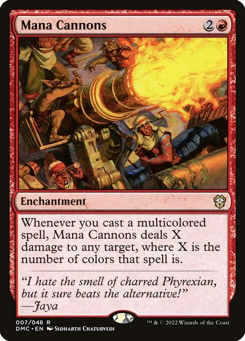 Mana Cannons · Dominaria United Commander 7/240
