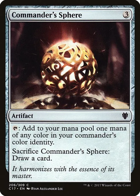 Commander's Sphere · Commander 2017 206/309