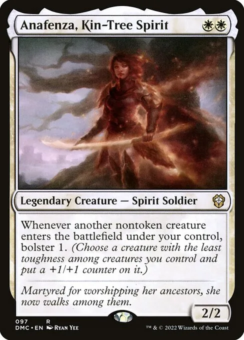 Anafenza, Kin-Tree Spirit · Dominaria United Commander 97/240