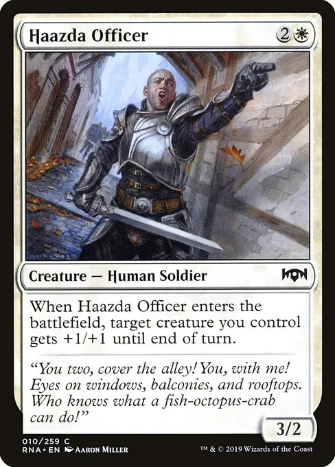 Haazda Officer · Ravnica Allegiance 10/273