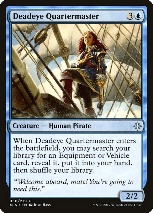 Deadeye Quartermaster · Ixalan 50/289