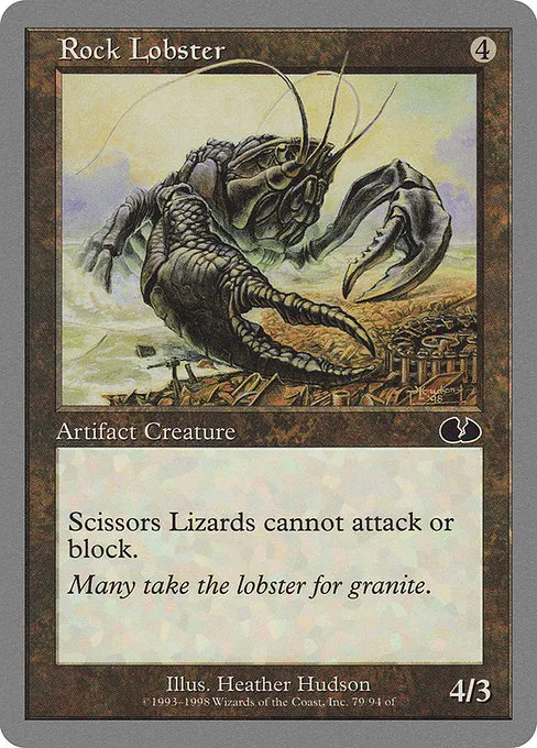Rock Lobster · Unglued 79/88
