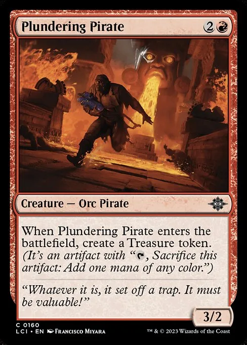 Plundering Pirate · The Lost Caverns of Ixalan 160/416