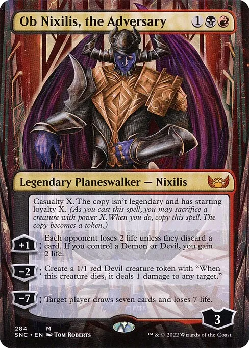 Ob Nixilis, the Adversary · Streets of New Capenna 284/513