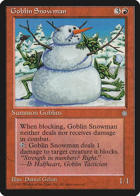 Goblin Snowman · Ice Age 191/383