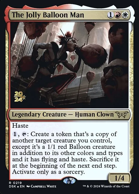 The Jolly Balloon Man · Duskmourn: House of Horror Promos 219s/160