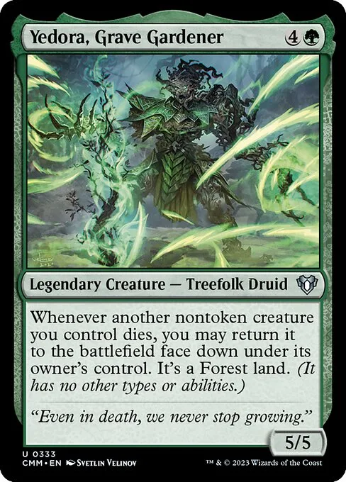 Yedora, Grave Gardener · Commander Masters 333/1067