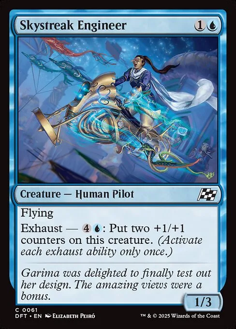 Skystreak Engineer · Aetherdrift 61/553