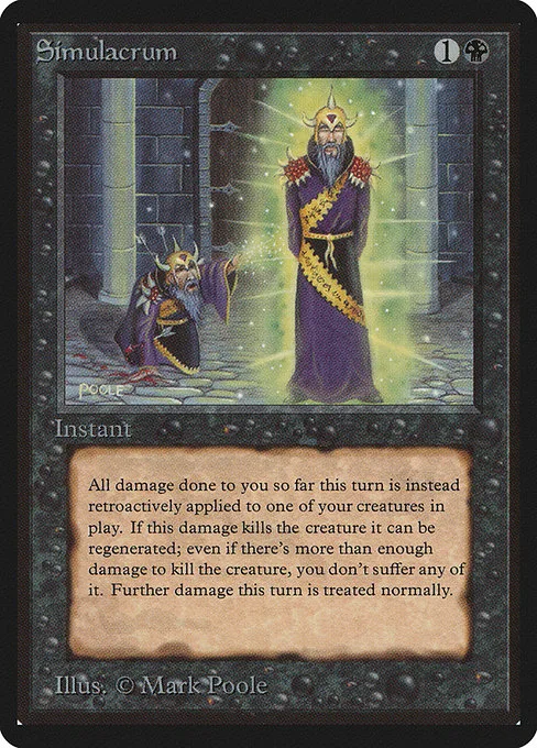 Simulacrum · Limited Edition Beta 129/302