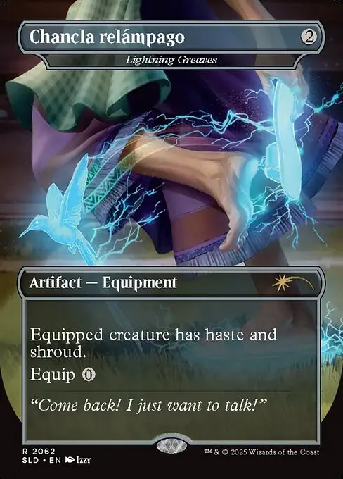 Lightning Greaves · Secret Lair Drop 2062/2547