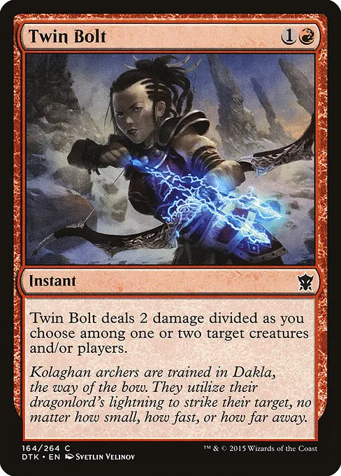 Twin Bolt · Dragons of Tarkir 164/264