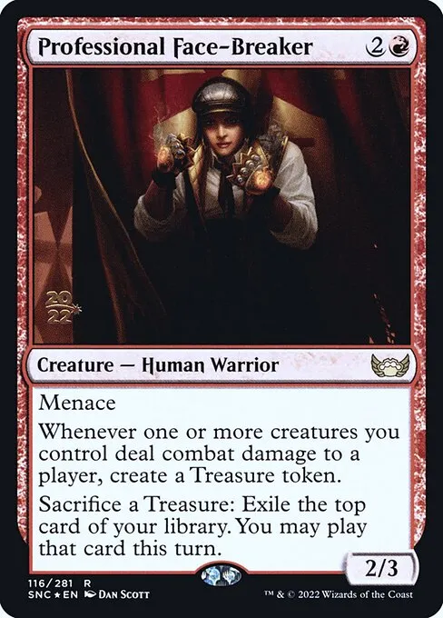 Professional Face-Breaker · Streets of New Capenna Promos 116s/161