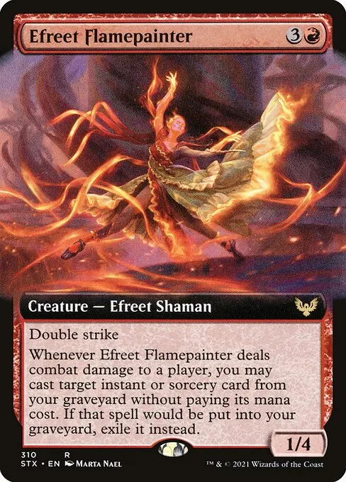 Efreet Flamepainter · Strixhaven: School of Mages 310/393