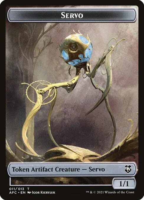 Servo · Forgotten Realms Commander Tokens 11/13