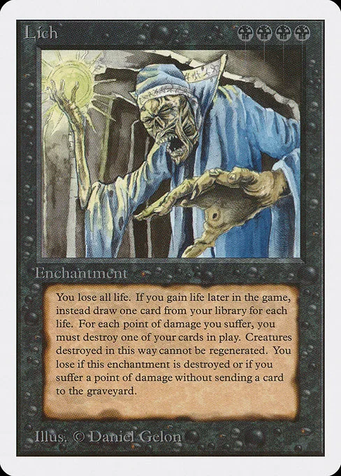 Lich · Unlimited Edition 114/302
