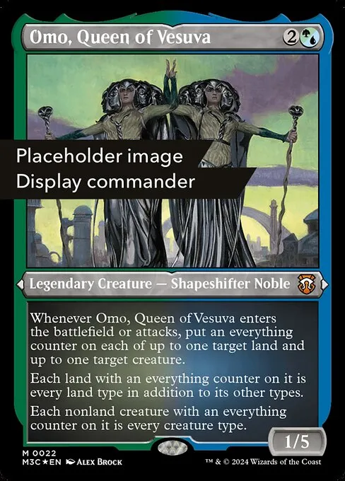 Omo, Queen of Vesuva · Modern Horizons 3 Commander 149/398