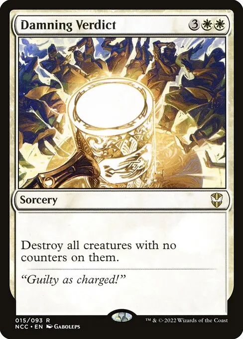 Damning Verdict · New Capenna Commander 15/447
