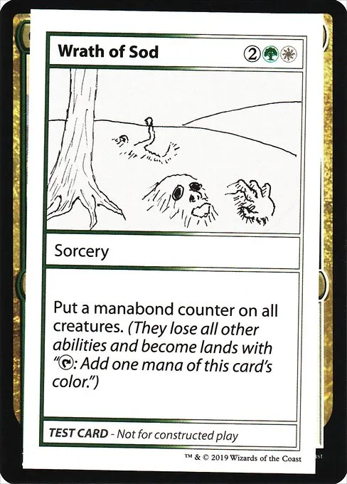Wrath of Sod · Mystery Booster Playtest Cards 2021 103/121