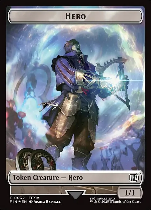 Hero · Final Fantasy Tokens 32/37