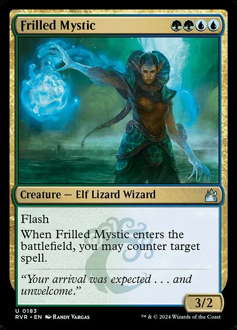 Frilled Mystic · Ravnica Remastered 183/531
